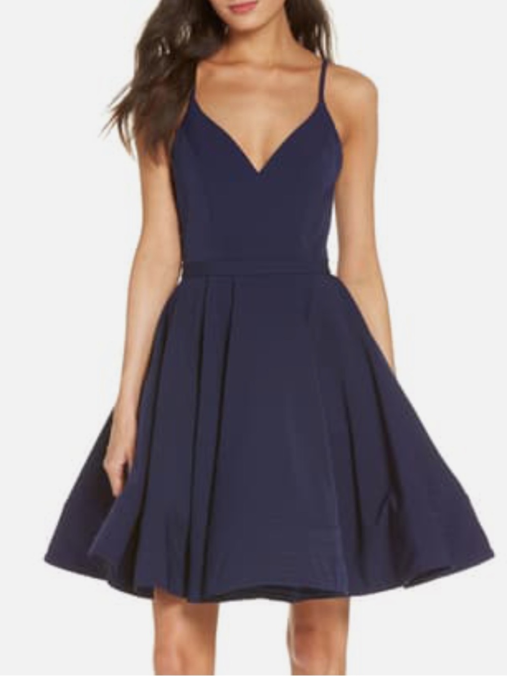 IEENA for MAC DUGGAL Fit & Flare Cocktail DRESS Size 2